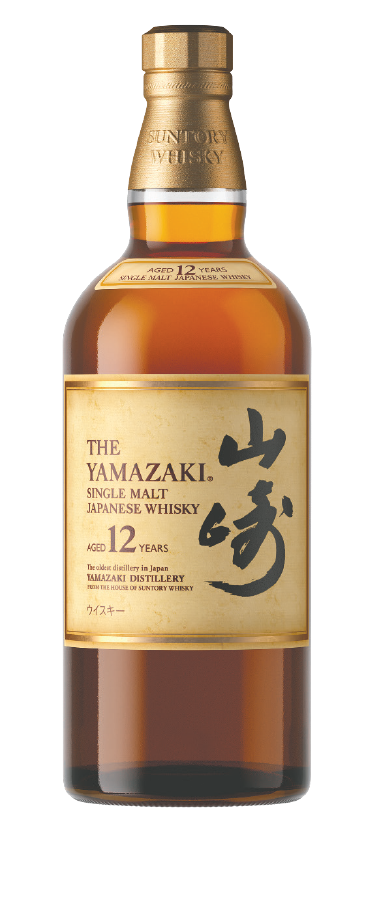 The Yamazaki single malt Japanese whisky bottle 