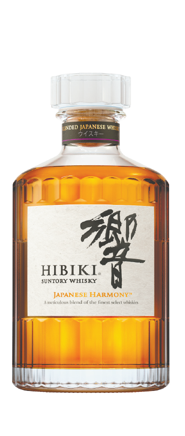 Hibiki Suntory whisky bottle "Japanese Harmony" 
