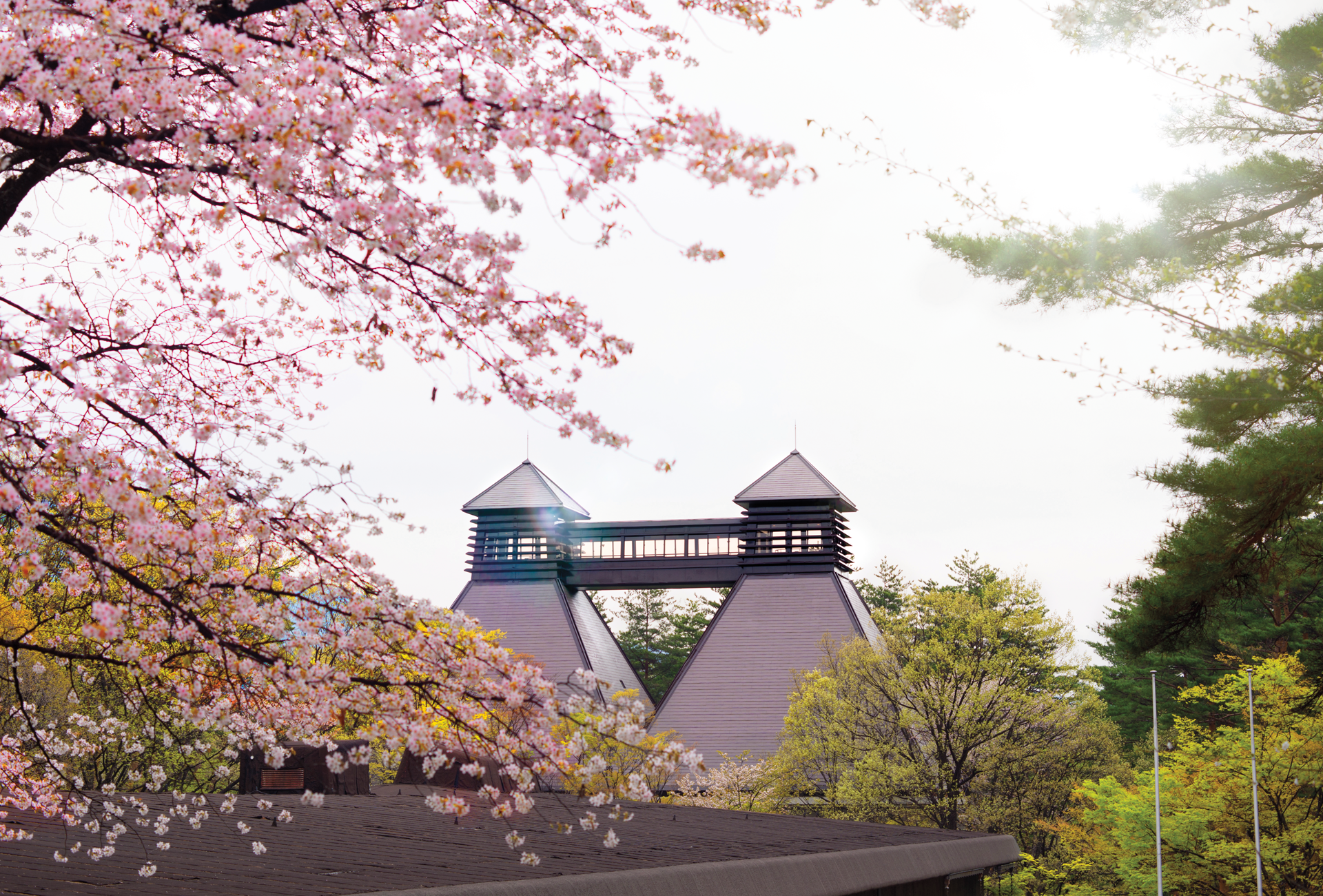 House of Suntory whisky distillery building exterior